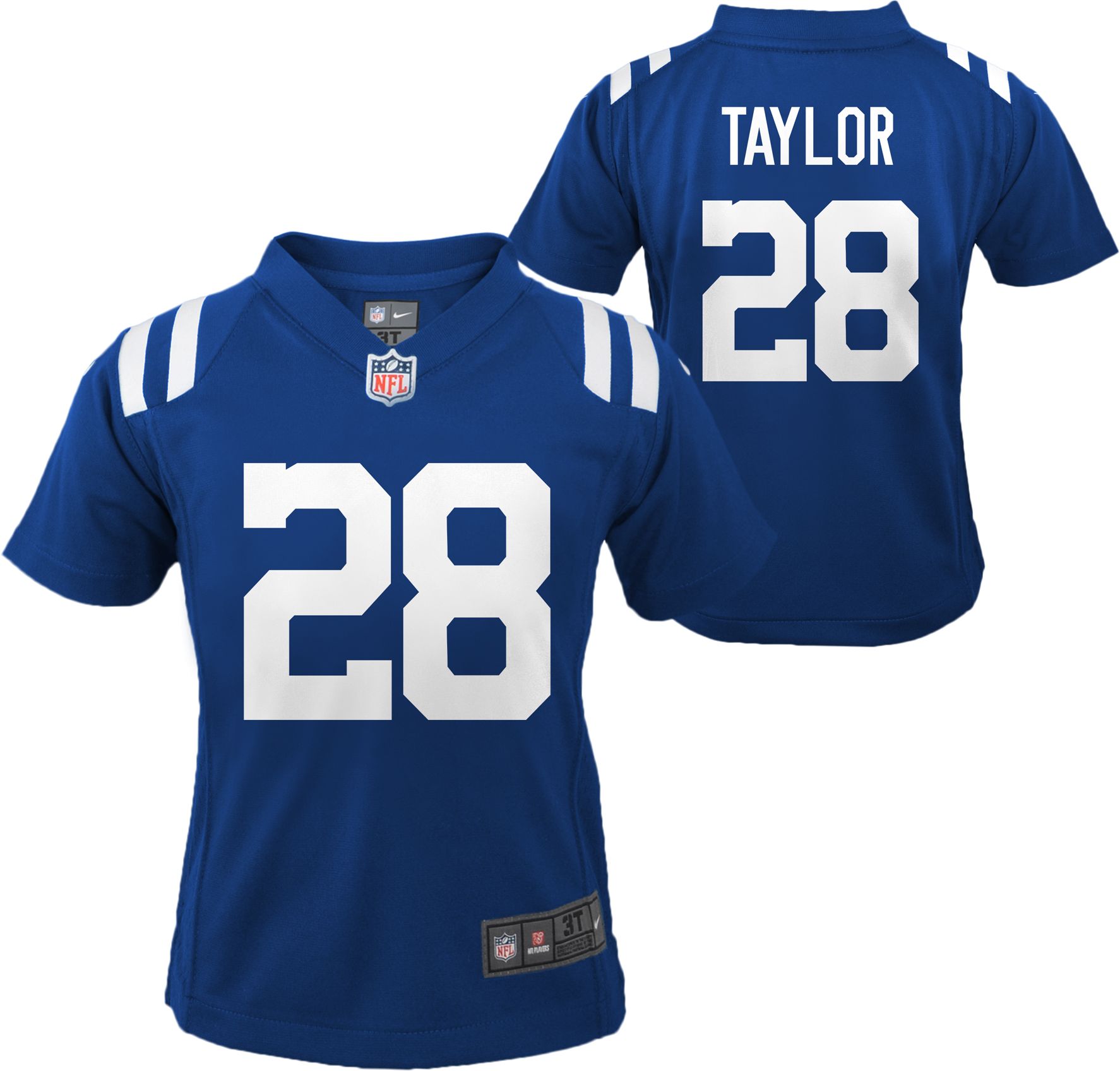 Nike Toddler Indianapolis Colts Jonathan Taylor #28 Blue Game Jersey