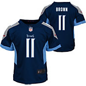 Nike Toddler Tennessee Titans A.J. Brown #11 Navy Game Jersey