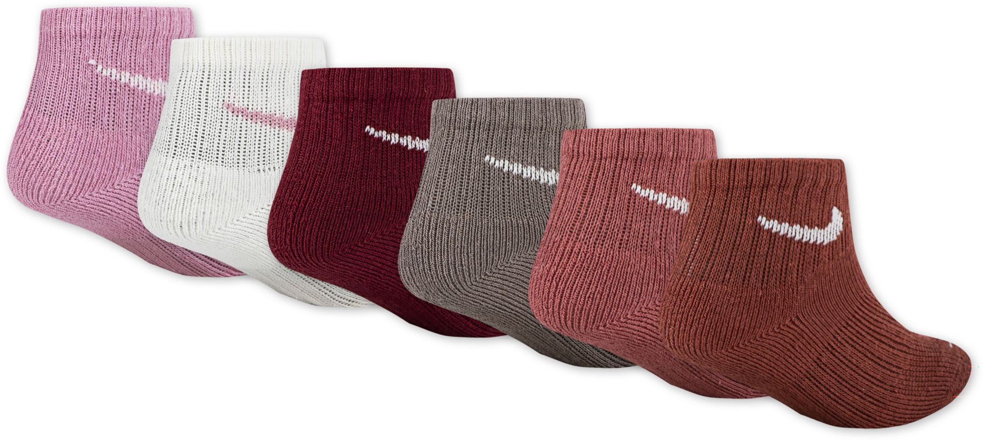 Nike Little Kids' Basic Ankle Socks – 6 pack