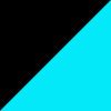 Matte Black/Turquoise Mirrored Lens