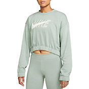 Nike Women's Sportswear Icon Clash Oversized Fleece Crewneck Sweatshirt