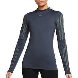 Nike Women's Hyperwarm Pro Mock Neck Long Sleeve Top | Dick's Sporting Goods