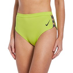 Nike Women's Sneakerkini High Waist Cheeky Bikini Bottoms
