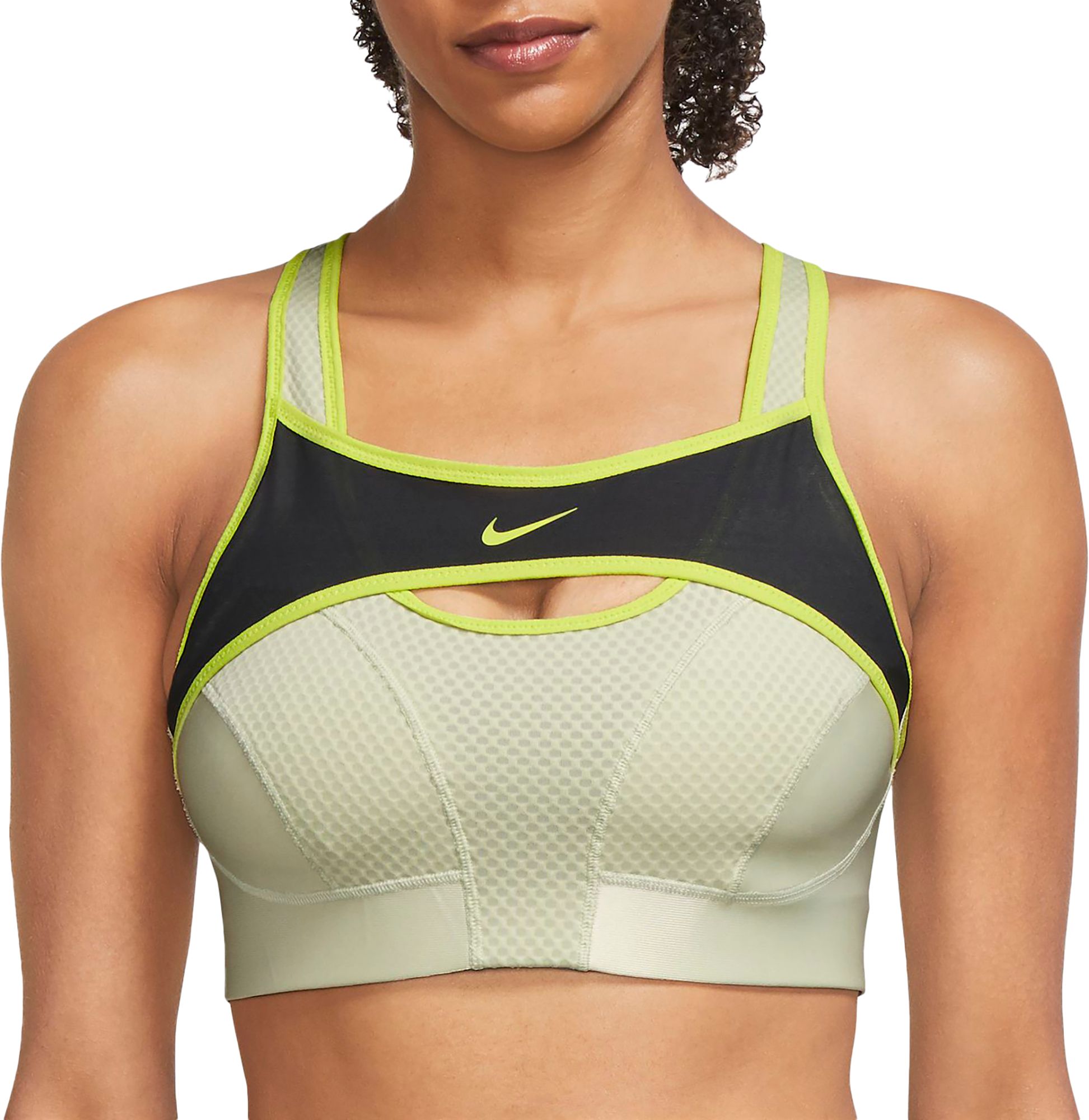 Womens sports bra with support Nike ALPHA ULTRABREATHE W