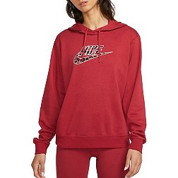Nike Women's Leopard Fleece Hoodie