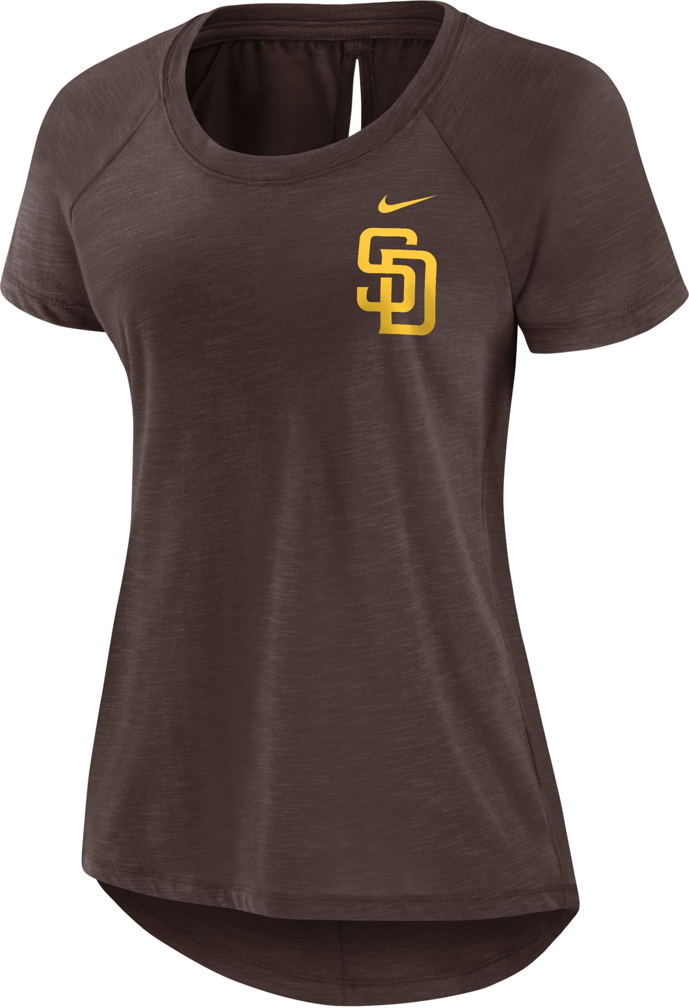 Nike / Women's San Diego Padres Brown Summer Breeze T-Shirt