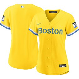 Boston Red Sox Jersey Nike 2021 MLB City Connect Cool Base Mens Large  Yellow #2