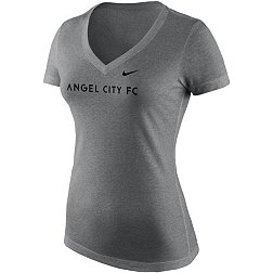 Nike Women's Angel City FC Tri-Blend Grey T-Shirt