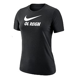 Nike Women's OL Reign FC Swoosh Black T-Shirt