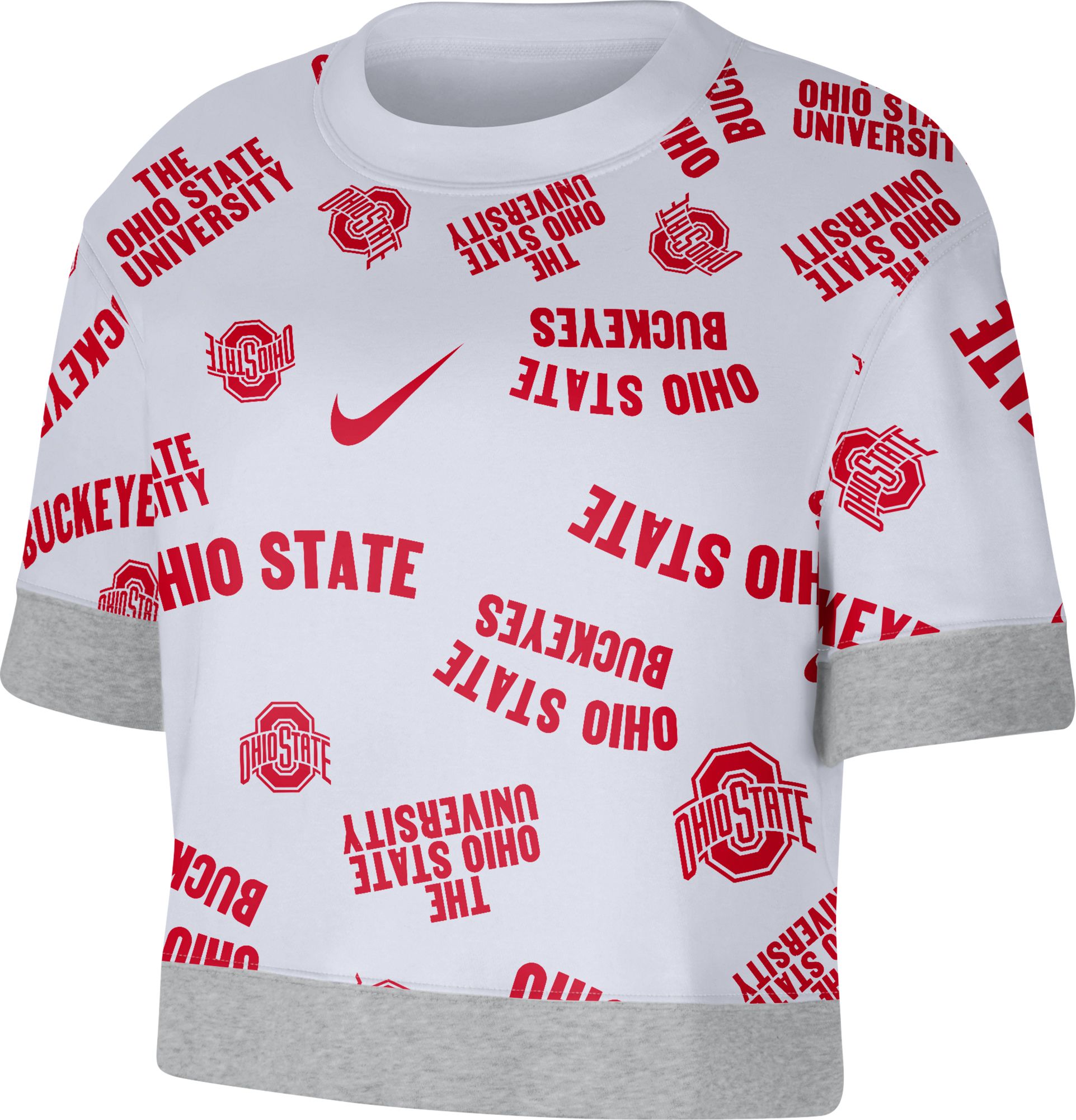 Nike Youth Ohio State Buckeyes Black Dri-FIT Legend Football Sideline Team  Issue Long Sleeve T-Shirt