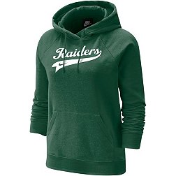 Nike Women's Wright State Raiders Green Varsity Pullover Hoodie