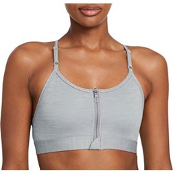 Nike Women's Dri-FIT Indy Zip-Front Low Support Padded Sports Bra