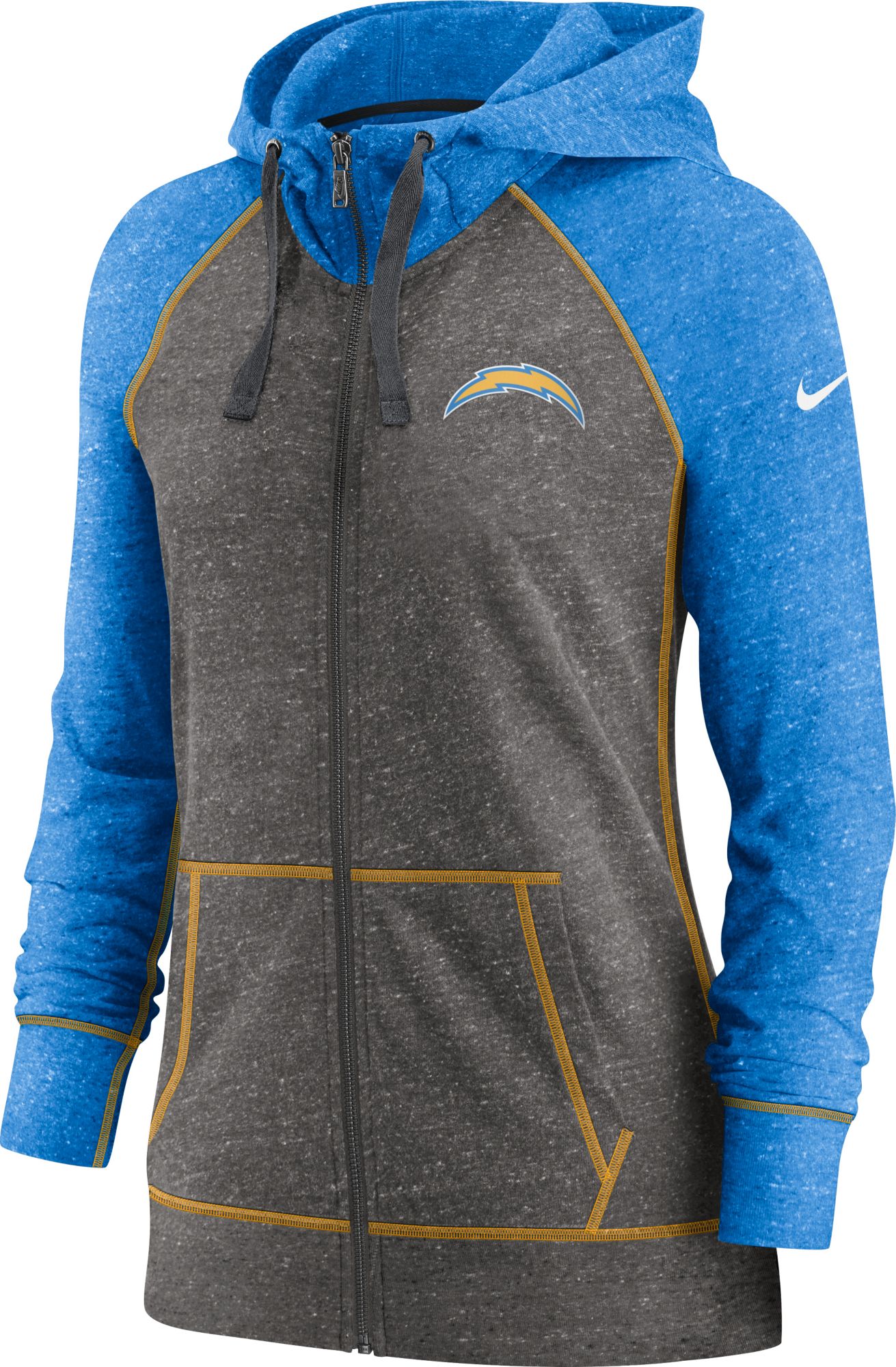 Nike Buffalo Bills Royal Sideline Coach Short Sleeve Hoodie Quarter-Zip  Jacket