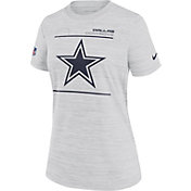 Nike Women's Dallas Cowboys Sideline Legend Velocity White Performance T-Shirt