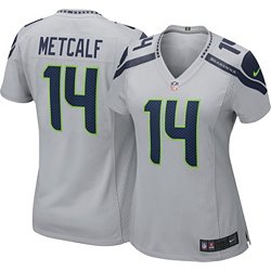 Nike Men's Seattle Seahawks DK Metcalf #14 Vapor Limited Green Jersey