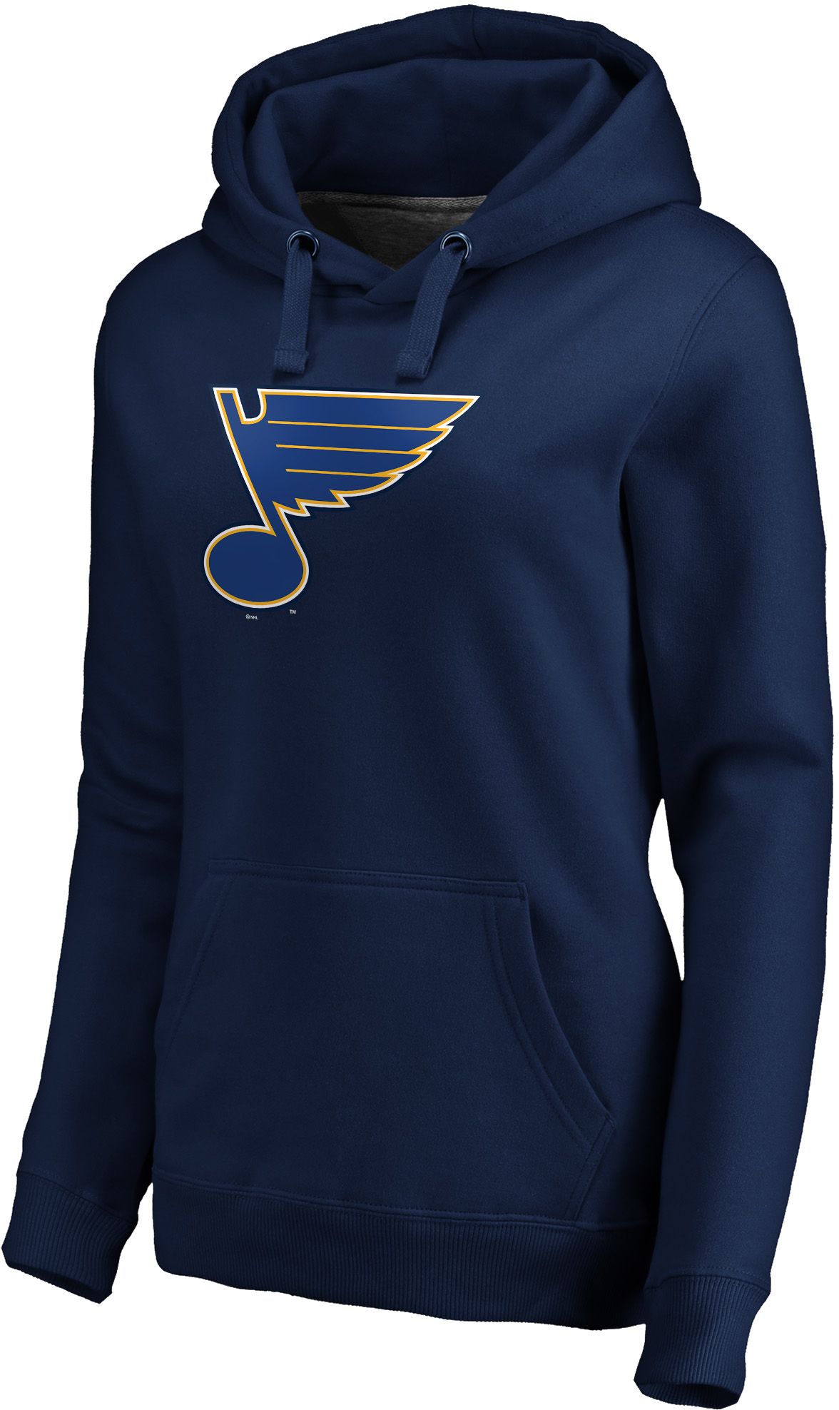 Vintage Nike Team St. Louis Blues NHL Quarter Zip Sweatshirt Blue