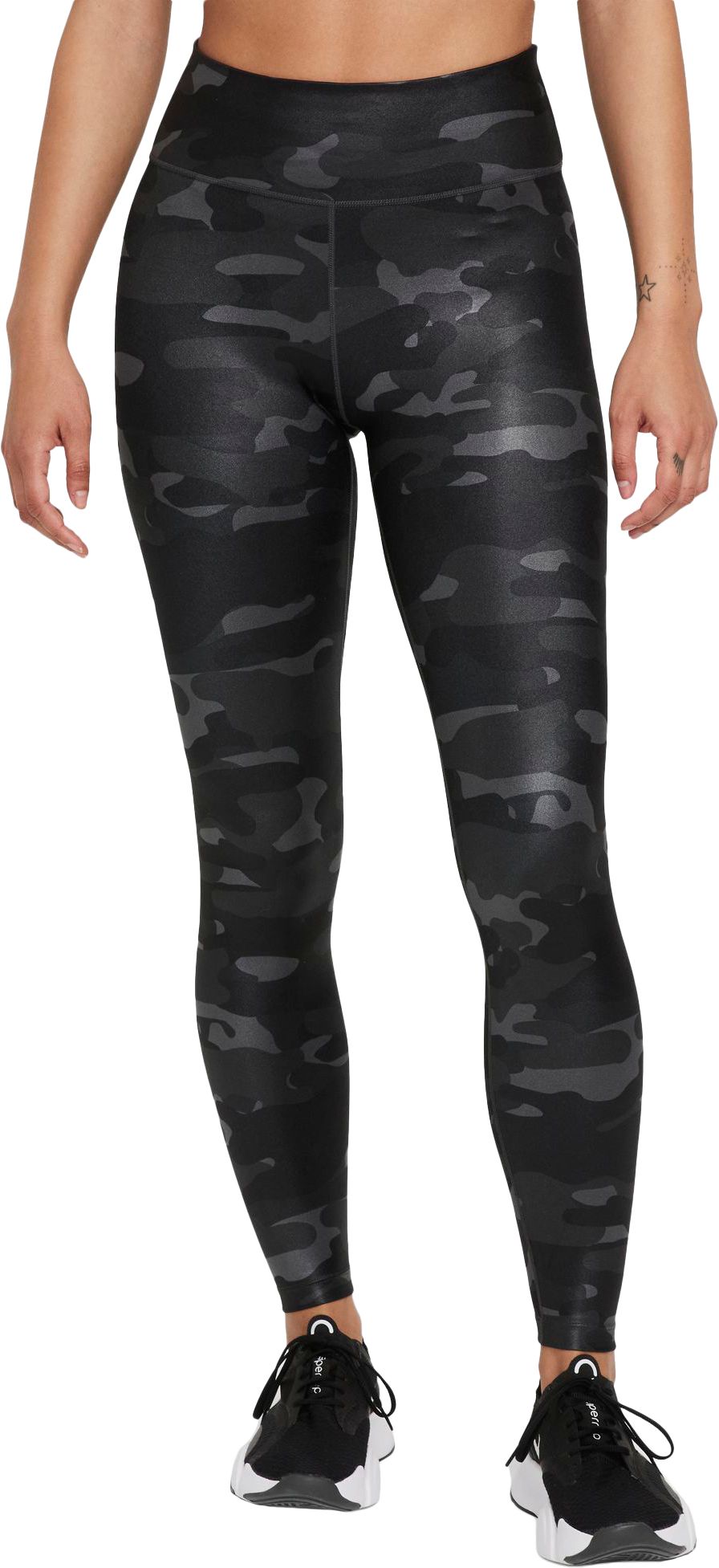 Nike Women's Dri-FIT One Mid-Rise Camo Leggings