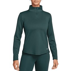 Nike Women&#x27;s One Therma-FIT Long-Sleeve 1/2-Zip Top