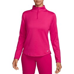 Nike Women's One Therma-FIT Long-Sleeve 1/2-Zip Top