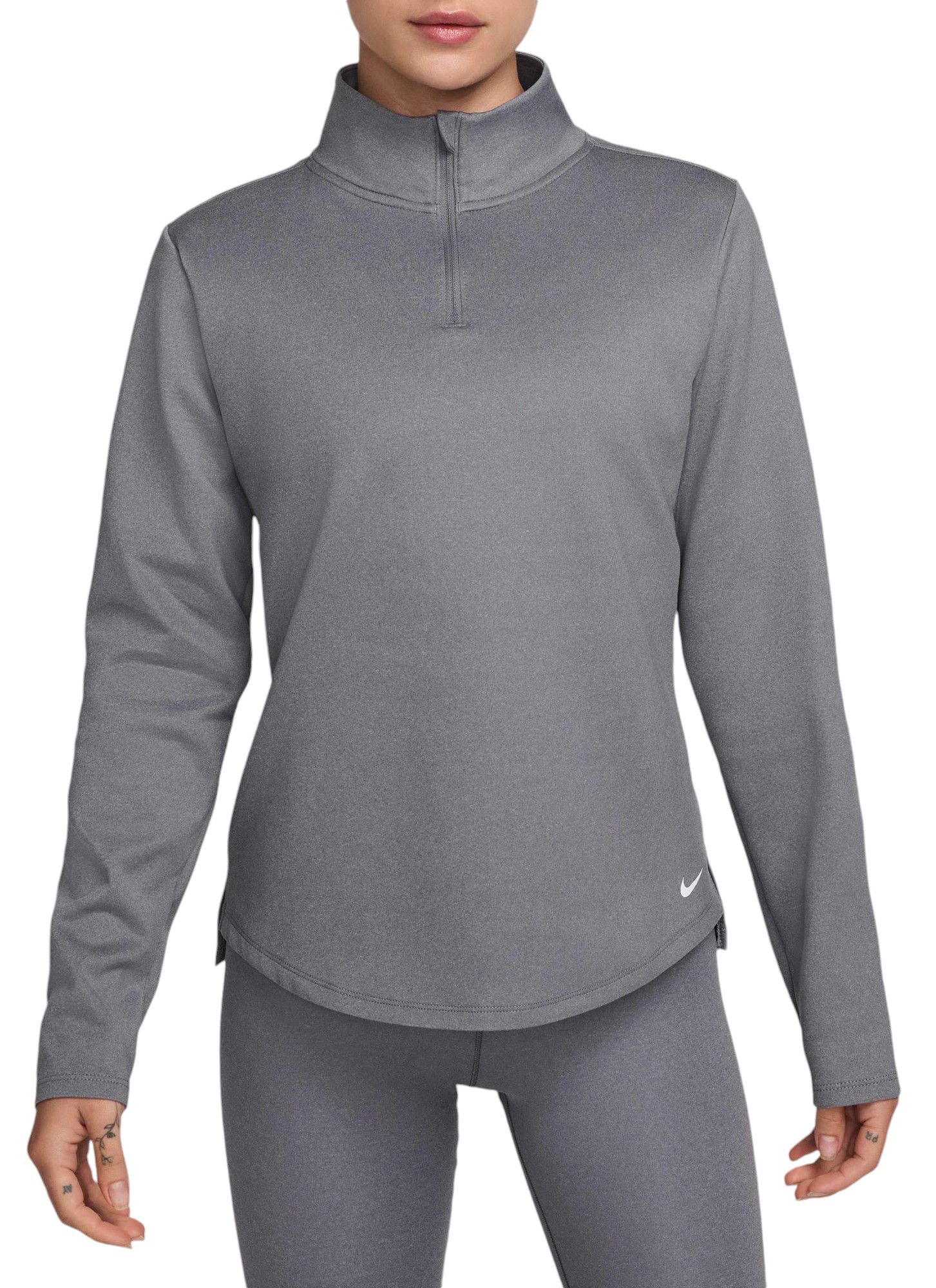 Nike Women's One Therma-FIT Long-Sleeve 1/2-Zip Top