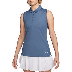 Nike Women's Dri-Fit Victory Sleeveless Golf Polo