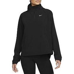 Nike Women's Pro Dri-FIT Packable Half Zip Pocketed Training Pullover