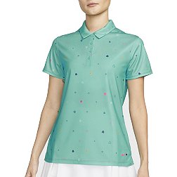 Nike Women's Dri-Fit All Over Print Victory Golf Polo