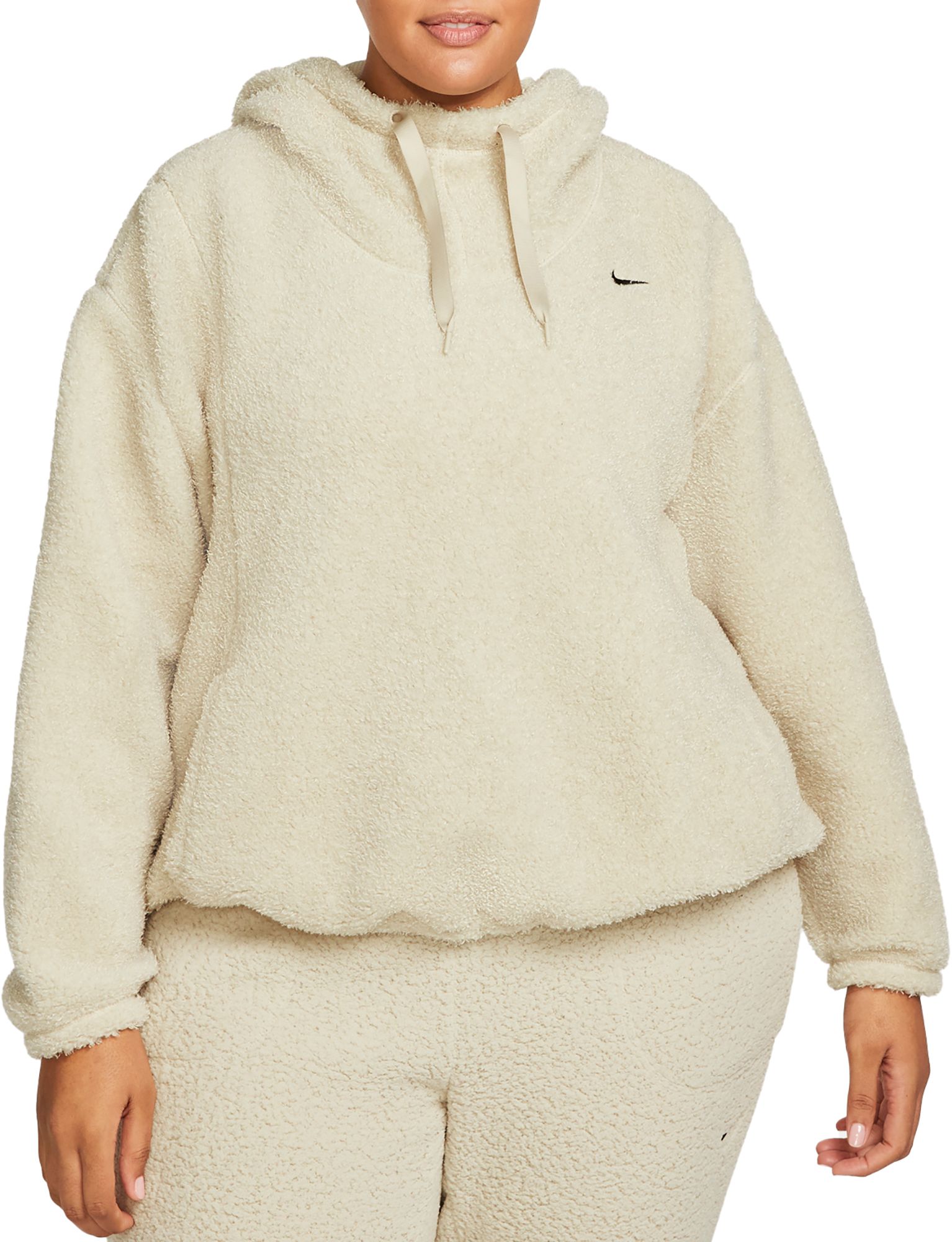 tan nike hoodie