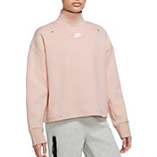 Nike Women's Sportswear Tech Fleece Mock Neck Pullover