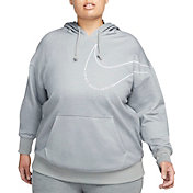 Nike Women's Therma-FIT Fleece Pullover Graphic Training Hoodie