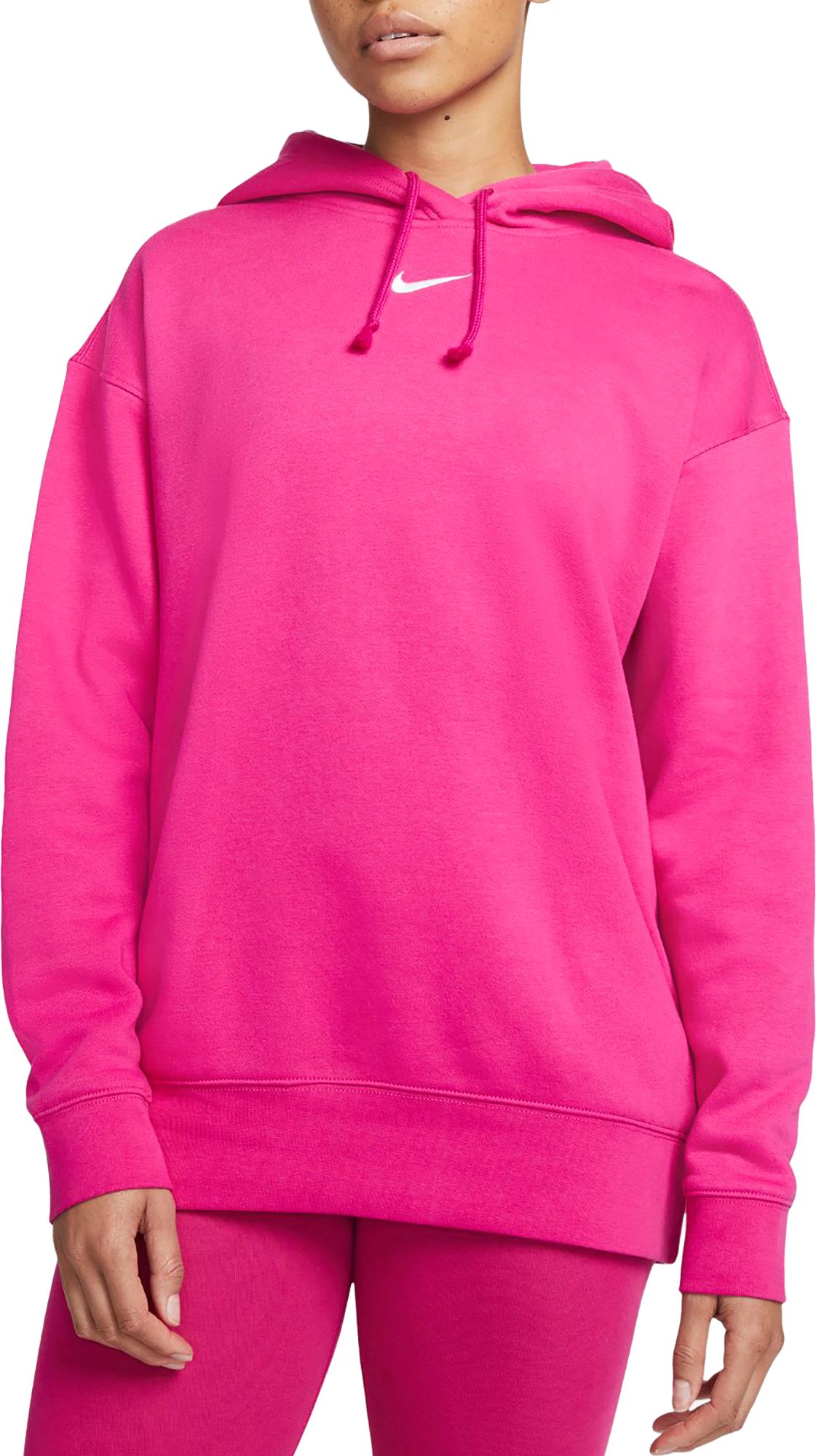 Women's Nike Sportswear Club Fleece Hoodie, Size: Large, Pink - Yahoo  Shopping