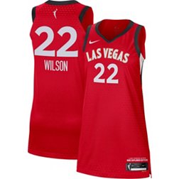 Nike Adult Las Vegas Aces A'ja Wilson Red Authentic Jersey