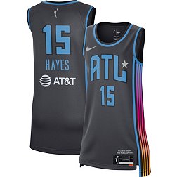 Nike Adult Atlanta Dream Tiffany Hayes Black Replica Rebel Jersey