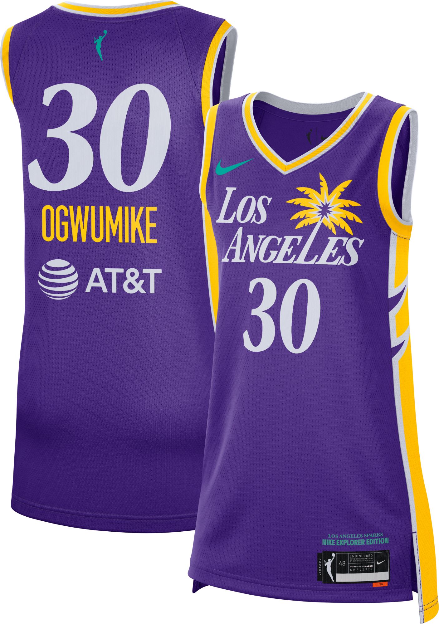 Los Angeles Sparks Nike Purple Practice T-Shirt