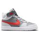 Gray/Red/White