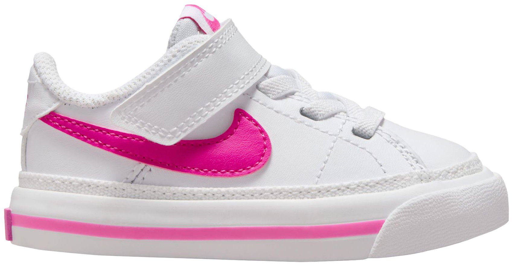White/Laser Fuchsia
