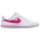 White/Laser Fuchsia