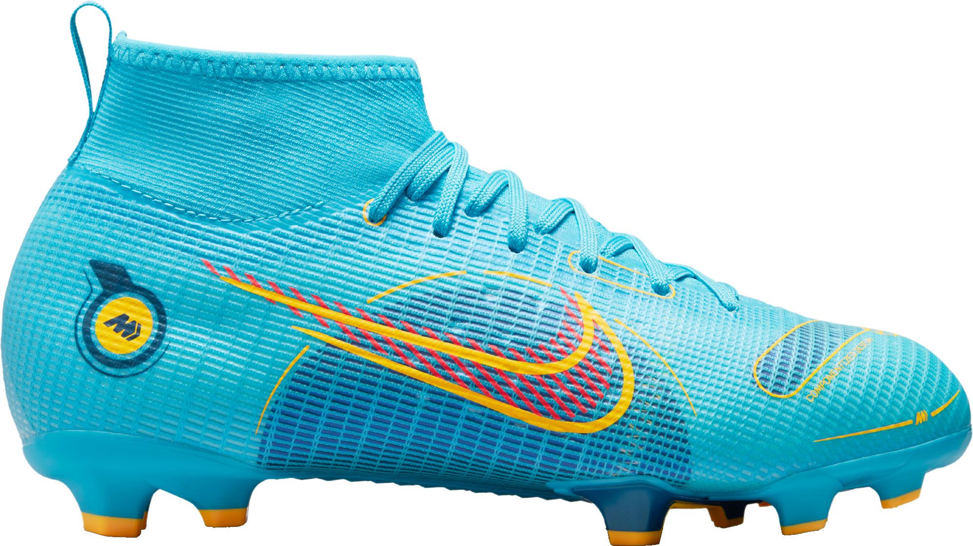 nike kids' mercurial superfly 8 club fg soccer cleats