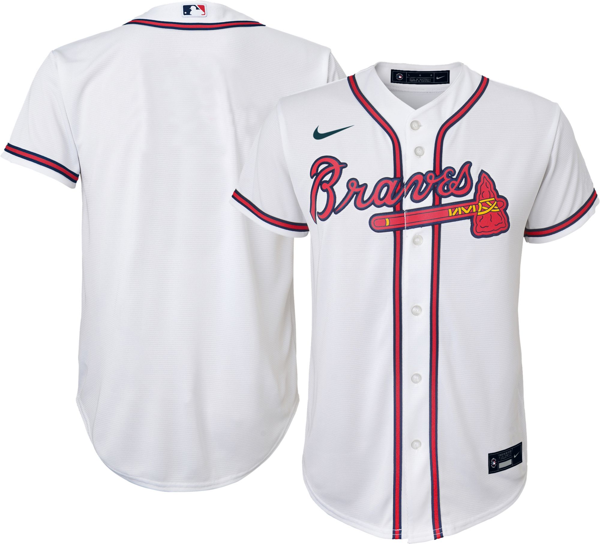 Lids Max Fried Atlanta Braves Nike Home Replica Player Jersey - White