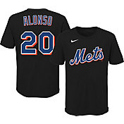 Outerstuff Youth New York Mets Pete Alonso #20 Black T-Shirt