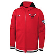 Nike Youth Chicago Bulls Red Showtime Full Zip Hoodie
