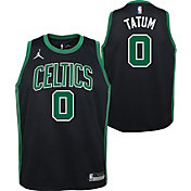Jordan Youth Boston Celtics Jayson Tatum #0 Black Dri-FIT Swingman Jersey