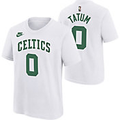 Nike Youth Boston Celtics Jayson Tatum #0 White T-Shirt