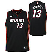 Nike Youth Miami Heat Bam Adebayo #13 Black Dri-FIT Swingman Jersey