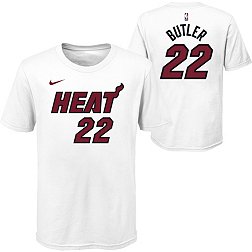 Nike Youth Miami Heat Jimmy Butler #22 White T-Shirt