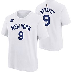 Nike Youth New York Knicks RJ Barrett #9 White T-Shirt
