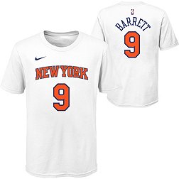 Nike Youth New York Knicks White RJ Barrett #9 T-Shirt