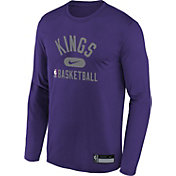Nike Youth Sacramento Kings Purple Long Sleeve Practice Shirt
