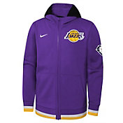Nike Youth Los Angeles Lakers Purple Showtime Full Zip Hoodie