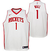 Nike Youth Houston Rockets John Wall #1 White Dri-FIT Swingman Jersey